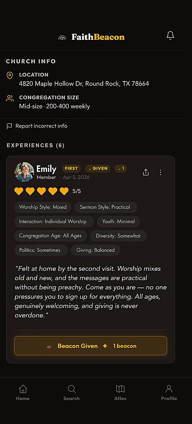 Church Experience